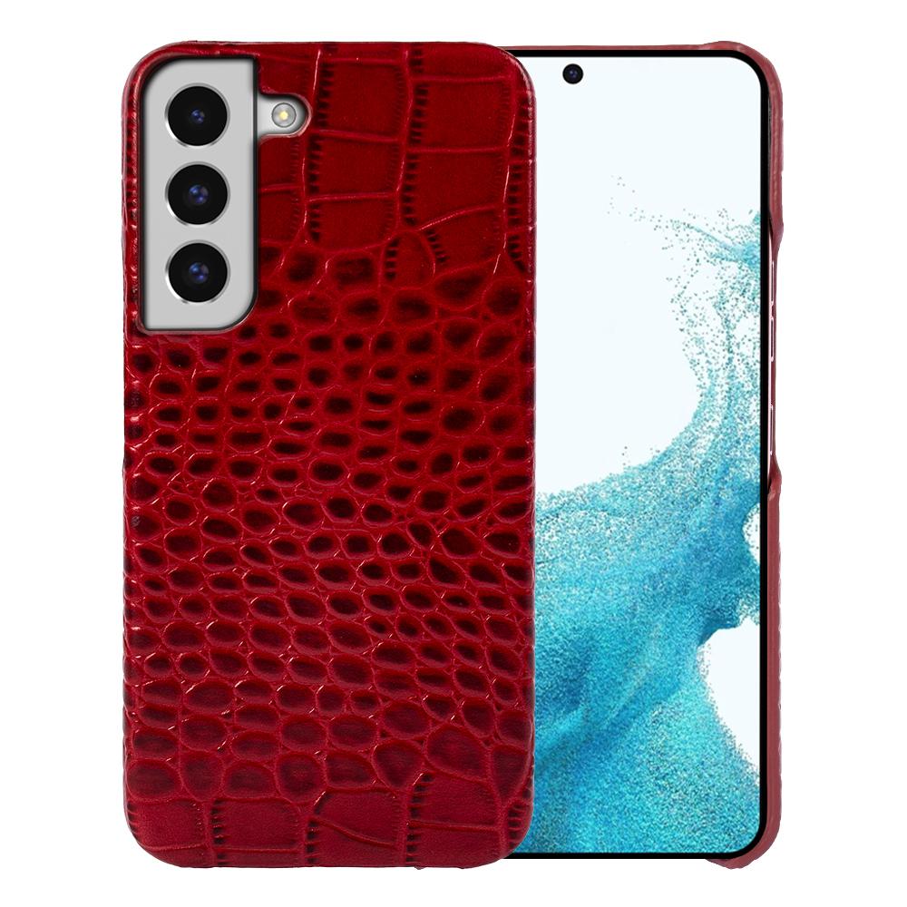 For Samsung Galaxy S21 Case Luxury Genuine Leather Case Galaxy S23 S21 S24 Ultra Plus S10 Note 20 Mobile Phone Cover Back Shell