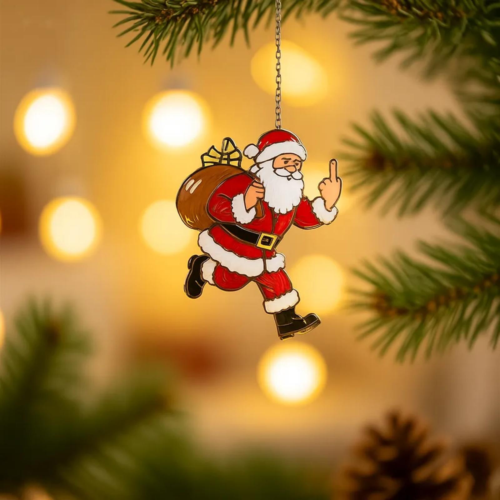 

Christmas 2D Acrylic Pendant Uprising Christmas Asian Decorations One Size