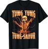 Surrealer Italienischer Brainrot Meme Tung Tung Tung Sahur T-Shirt