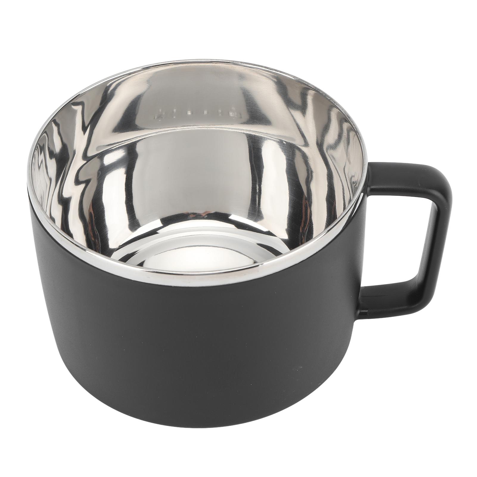 

Миска для лапши быстрого приготовления из нержавеющей стали 304 1200 мл Большая емкость Миска для лапши с крышкой Изолированная миска