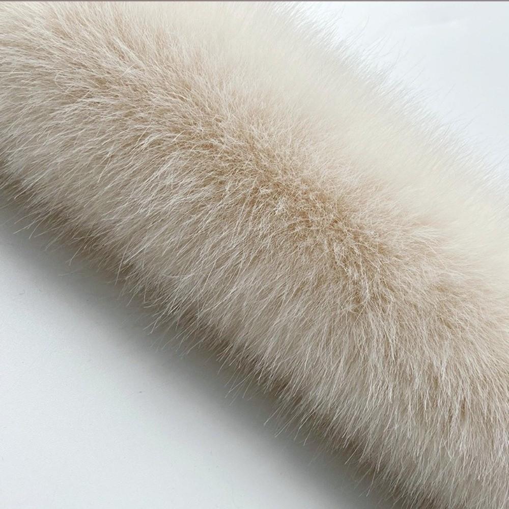 Elegant Faux Fur Neck Collar Fluffy Neck Protection Scarf Soft Winter Warm Coat Fake Collar