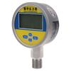 Digital Hydraulic Industrial Pressure Gauge Lower Mount Battery Powered Large LCD Dispaly Reset Function 5 Units Durable