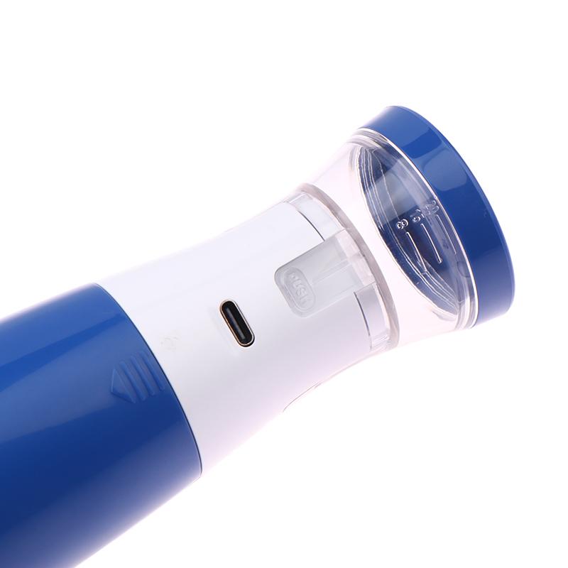 מכשיר אינהלציה נייד מיני ידני רשת אטומיזר שקט USB ניקוי אוטומטי אטומיזר למבוגרים