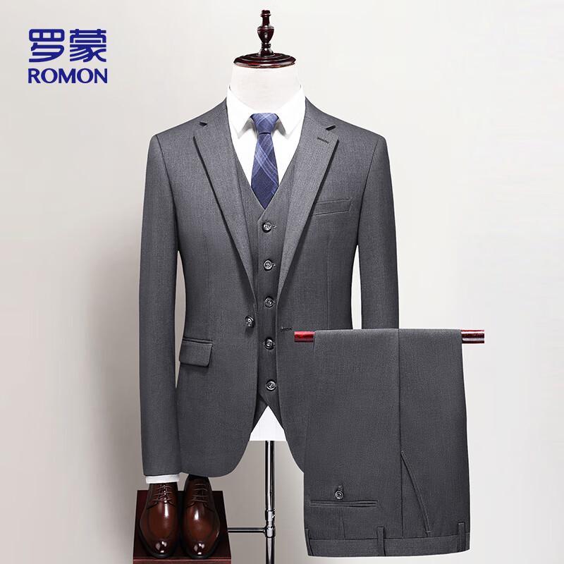 

Romon Men s Professional Business Suit Set ZH2319 5XL