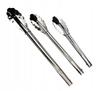 Set of Steel Grill Tongs, 3 Pieces, Different Sizes