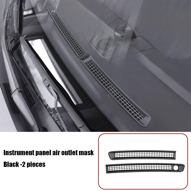 trument panel air outlet protective cover ABS material interior modification part For Toyota Sienna XL40 2024