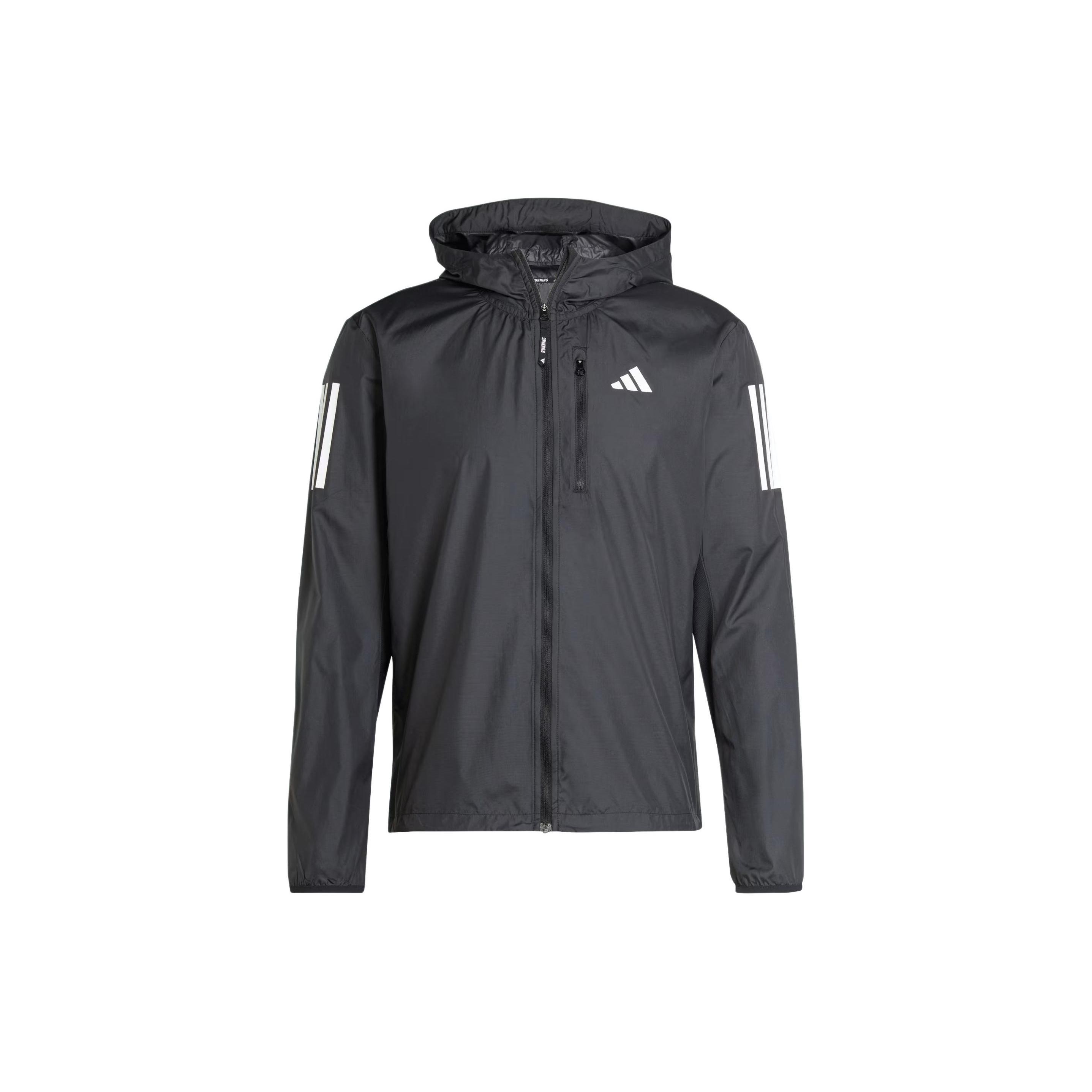 adidas Own the Run Jacket Asia Sizing Black Men s IN1483 M