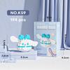Sanrio Kawaii Kuromi Sponge Building Blocks Cartoon Mouse Stitch Blocks Cute Miniature Assembly Playthings Children Present
