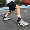 Li Ning YOUNG Fengying 2.0 Fabric Rebound Support Rebound Support Low Top Children's Basketball Shoes White Black Red YKBU072-3