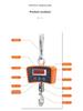 Electronic Hook Scale 500kg LED Mini Crane Scale 1t Hanging Scale