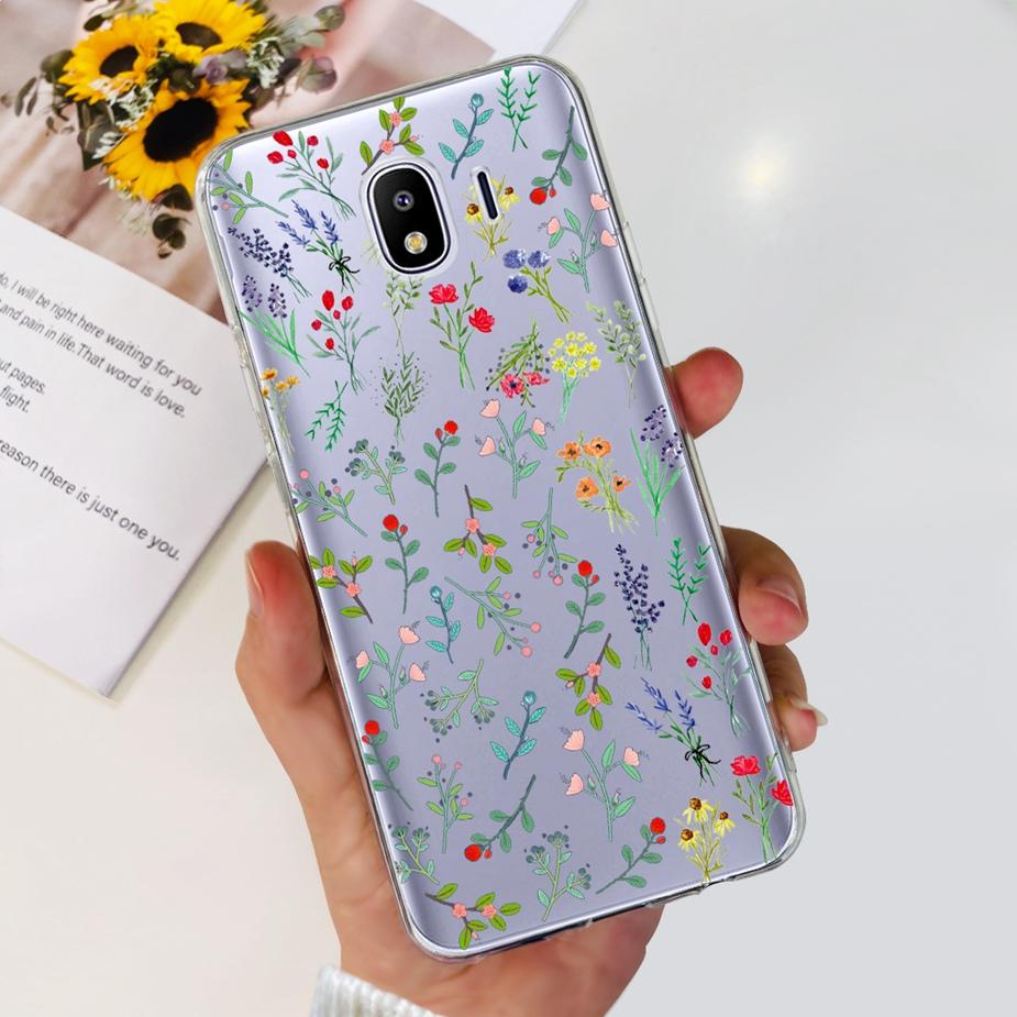 For Samsung Galaxy J4 2018 Case SM-J400F Luxury Clear Silicone Soft TPU Phone Case For Samsung J4 Plus J4+ J415F Back Cover Capa