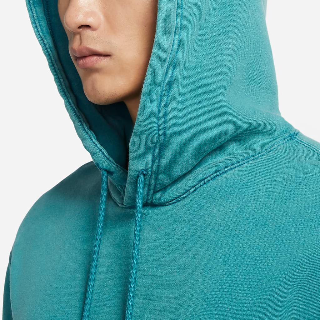 Jordan Solid Color Casual Hoodie With Long Sleeves Men Tops Crystal-Cave-Teal CK6469-381