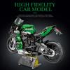 Non-Toxic 2088Pcs H2 Sx Motorcycle Building Blocks City Racing Motor Bike Model Bricks Desktop Decoration Display Children'S Diy Toy Gifts