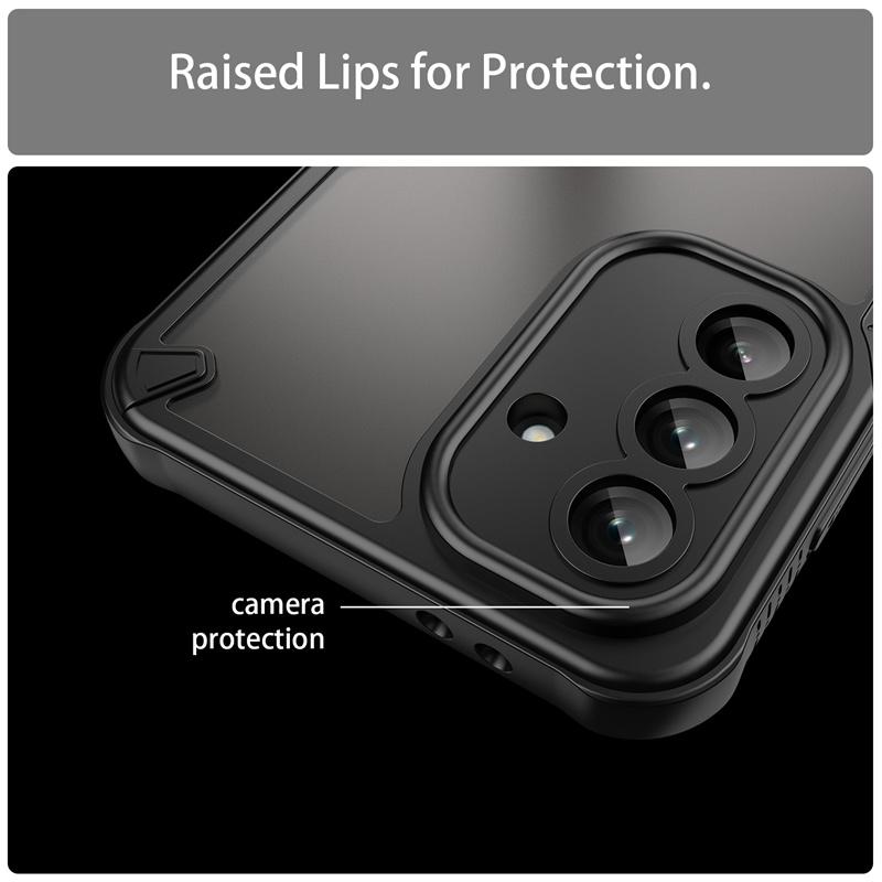 Cover Protettiva Robusta Ibrida Per Samsung Galaxy S25 S24 FE S23 Ultra S22 Plus Custodia Antiurto Coque Fundas Capa