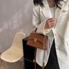 Borsa a Spalla alla Moda da Donna Borsa a Tracolla Portatile Piccola Quadrata