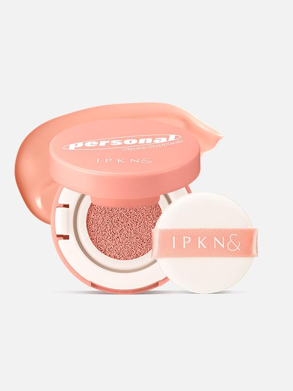 IPKN Personal Tone Cushion Blusher - Nude Bear Shade 1ea