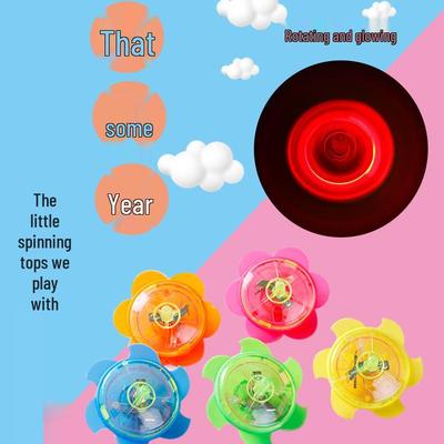 Luminous Multi-Color High-Speed LED Gyroscope Toy for Kids
