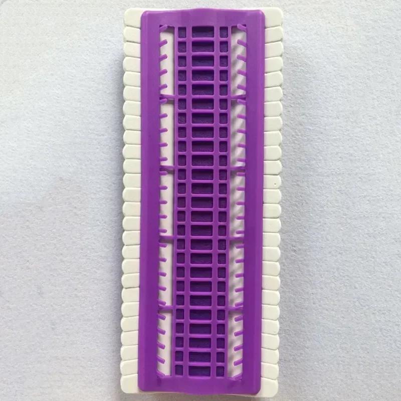 50 Positionen Stickgarn Organizer Kreuzstich Reihenlinienwerkzeug Ewing Nadelhalter DIY Nähwerkzeuge Stickerei Ordner
