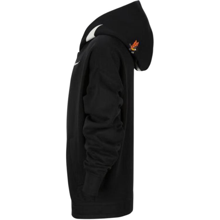 Nike Fleece Lined Zip Up Hoodie Unisex Jackets Black HQ4886010