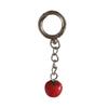 Adorable Tomato Keychain Pendant with Resin Alloy Craftsmanship Multipurpose Bag Backpack Accessory for Daily Party Wear