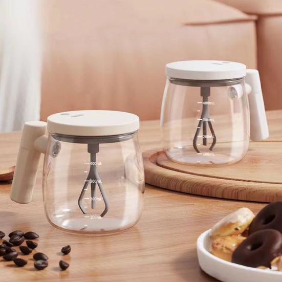 Electric Mug USB Automatic Stirring Coffee Stirring Rechargeable Easy to Clean