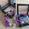 Exquisite Bracelet Decoration, Purple Bracelet, Pendant Bracelet