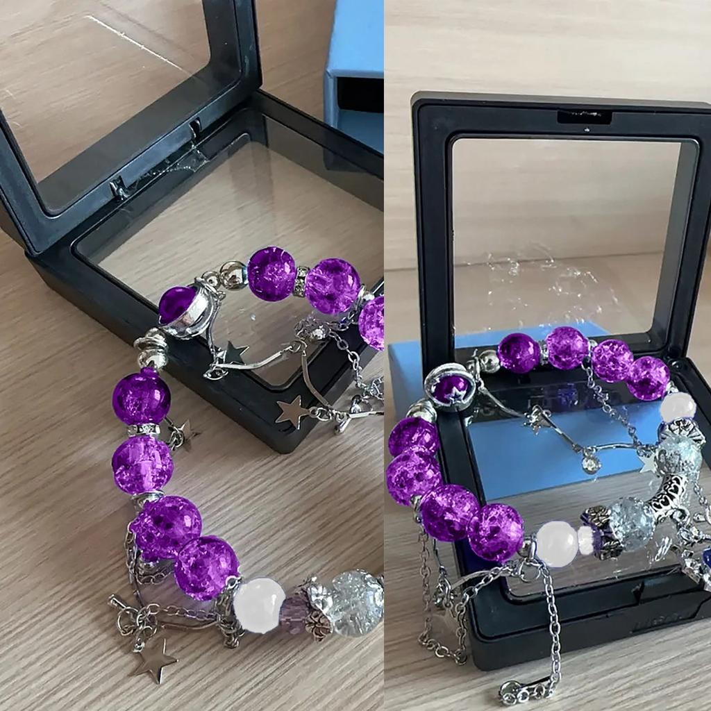 Exquisite Bracelet Decoration, Purple Bracelet, Pendant Bracelet