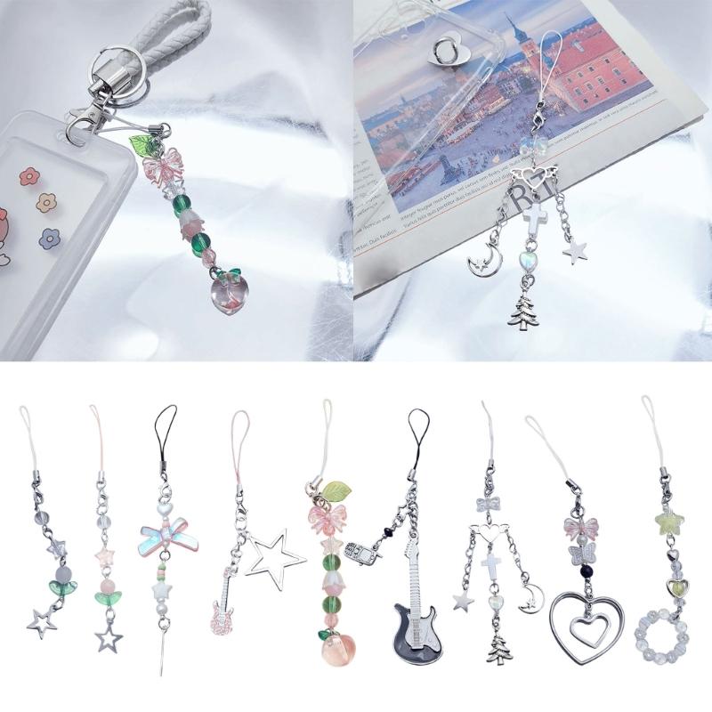 DIY Handmade Backpack Accessory Phone Lanyard Phone Charm Sweet Phone Accessories Phone Strap Sweet Phone Pendant