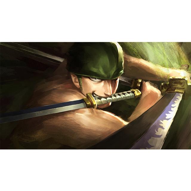 Klasické japonské anime One Piece Luffy Malba na plátno Umělecké plakáty Reprodukce Obrázky postav do pokoje Domácí dekorace Anime Plakát Bez rámu