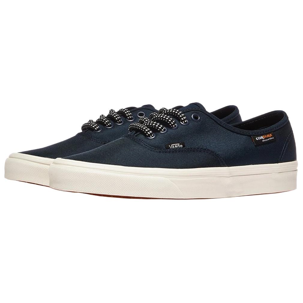 Vans Autentyczne Odporne na Ścieranie Niskie Buty Skateboardowe Unisex Niebieskie VN000CRQLKZ1