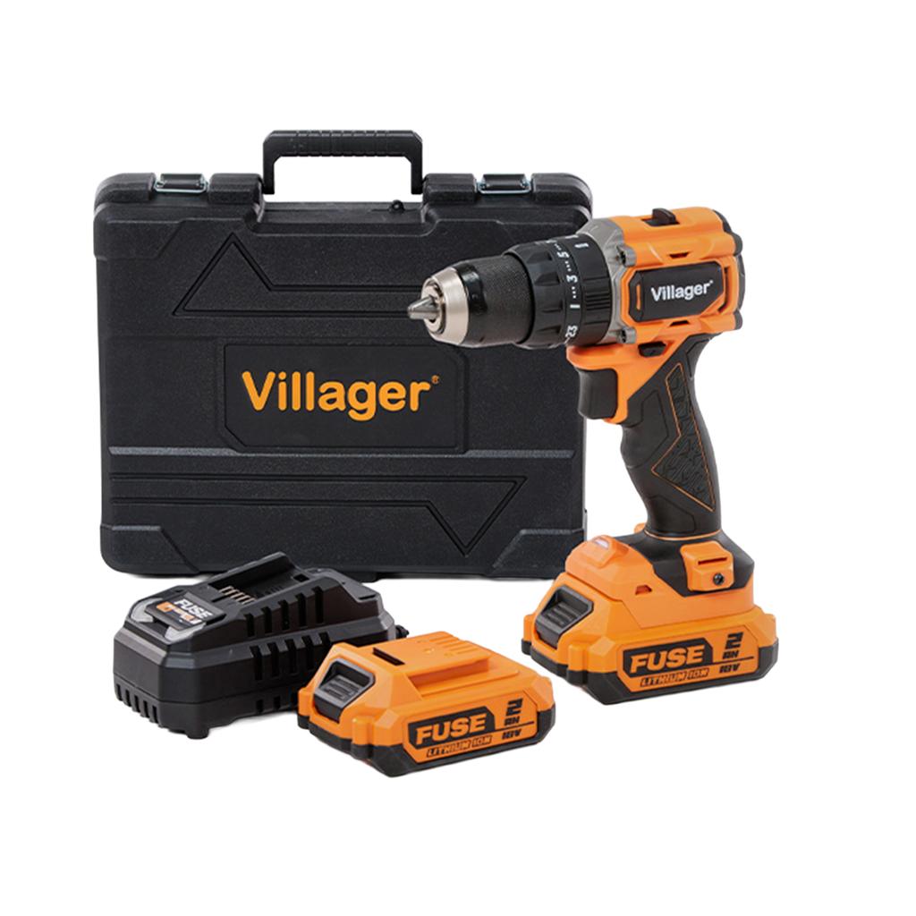 Villager Vlp 5121 Impact Drill Driver 18V 60Nm 2×2Ah 2Bsc