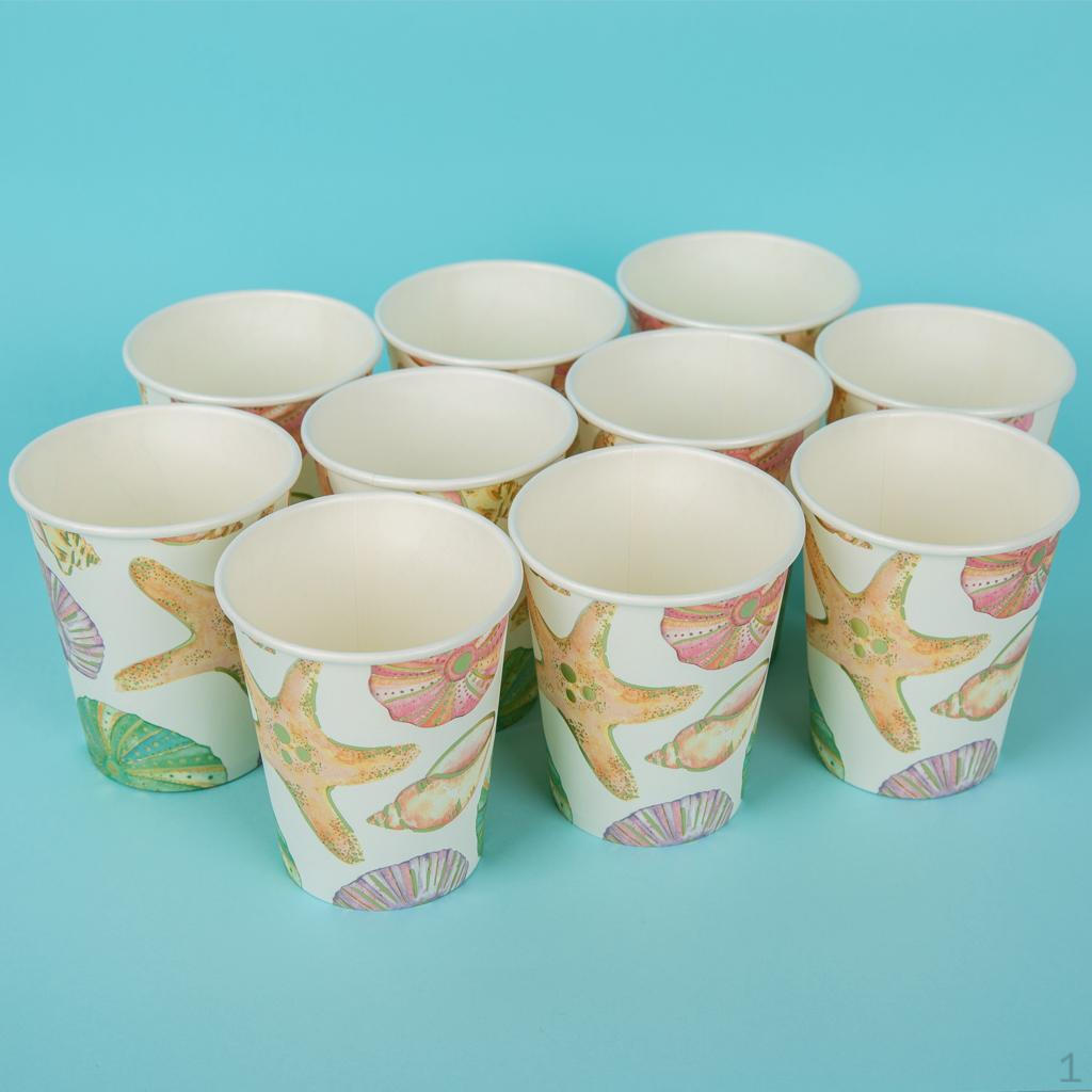 

20pcs Sea Disposable Cup Birthday Party Tableware Decoration