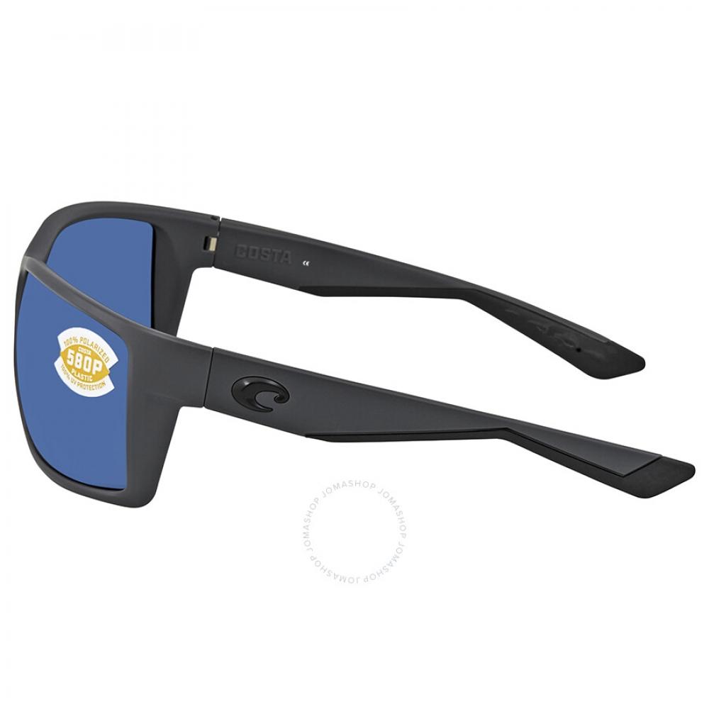 CoSta Del Mar Reefton Blue Mirror Polarized Polycarbonate Men S SunglaSSeS Rft 98 Obmp 64 6S9007 900714 64
