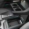 SHAOHAO For 2025 2026 Hyundai Santa Fe Under Console Organizer Tray For 2024 2025 2026 Hyundai Santa Fe Accessories (SE, SEL, XRT, Limited,