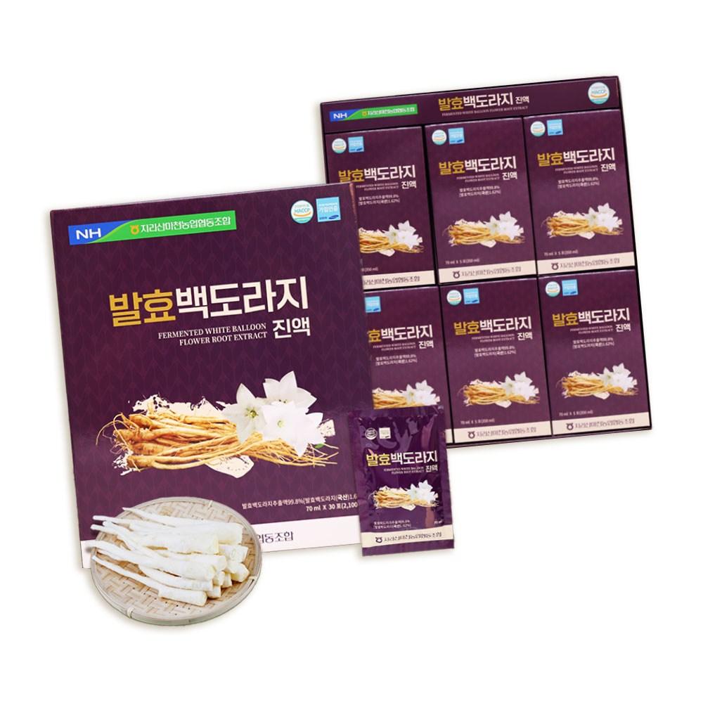Domestic Fermented White Balloon Flower Extract, Red Ginseng Extract, Reishi Mushroom, Jujube, Jirisan Macheon Agricultural Cooperative 2.1L