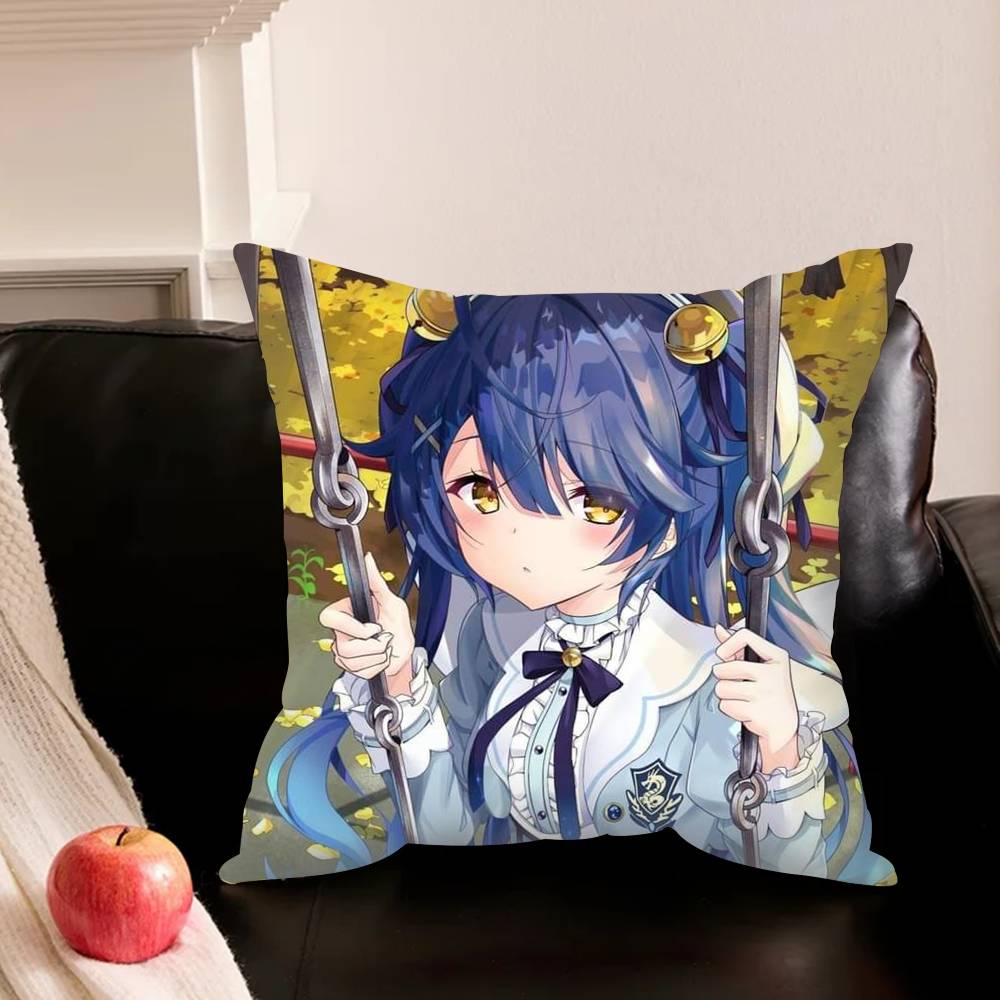 Amamiya K-Kokoro C-Cute Vtuber-R Pillowcase For Sofa Room Office Decor Printing Protector Cushion Cover Valentine Gift Custom