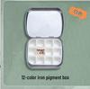 24-Grids Portable Watercolor Palette Box for DIY and Student Use