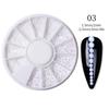 Mixed Color Nail Art Glitter Rhinestone Crystal Gems Jewelry Bead Manicure Decoration Accessories Nail Supplies For Professional