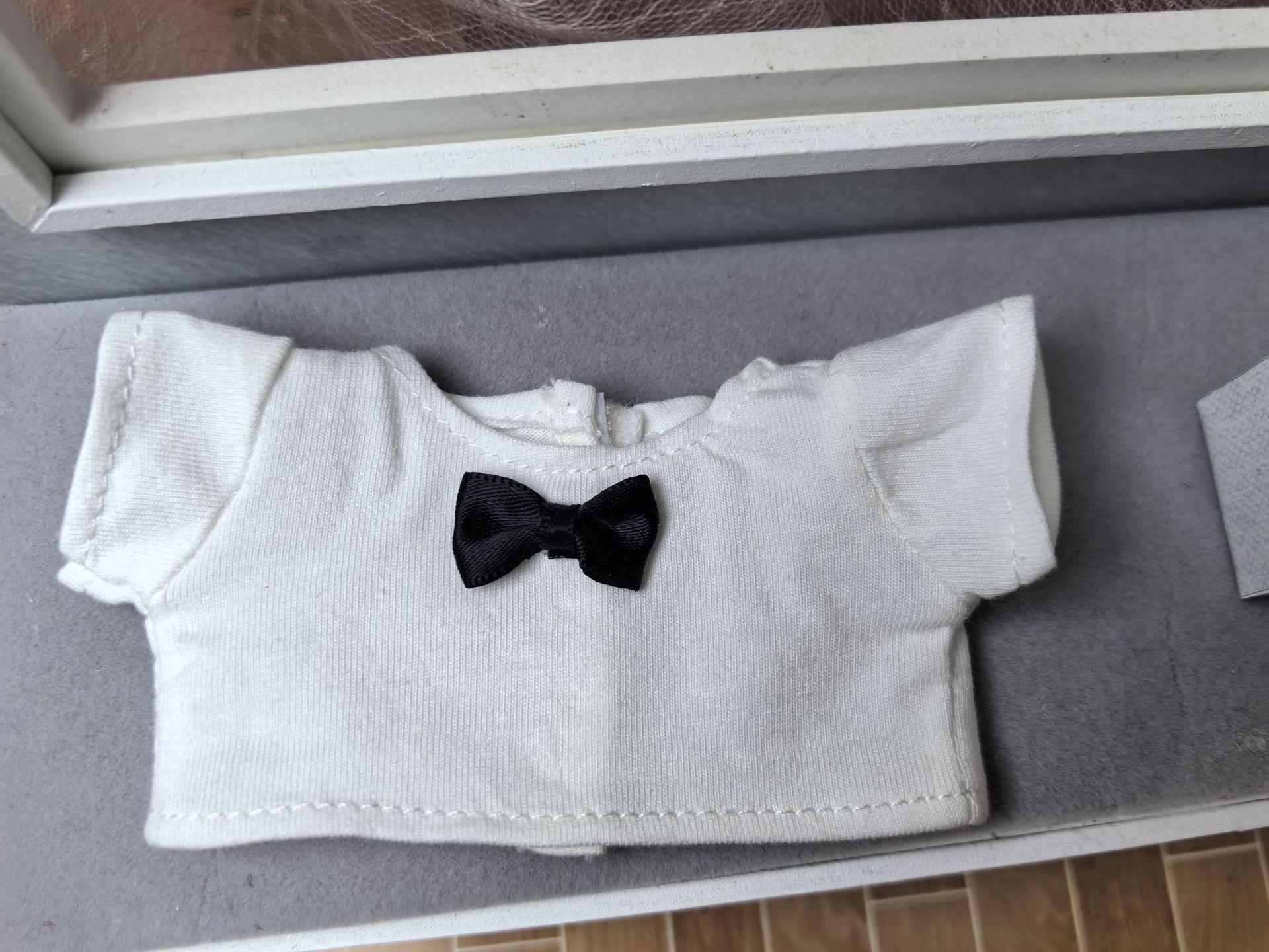 

Labubu 17cm Doll Clothes: All-Match White T-Shirt, Short Sleeve Only White T-shirt