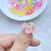 20Pcs New Cute Mini 11*21mm Cartoon Shiny Candy Flat Back Resin Cabochons DIY Jewelry Craft Decoration Accessorie