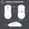 Darmoshark M9 Lightweight Tri-Mode Wireless Gaming Mouse, Esports Flagship for Office & Gaming , Bluetooth / 2.4G / Wired Connection