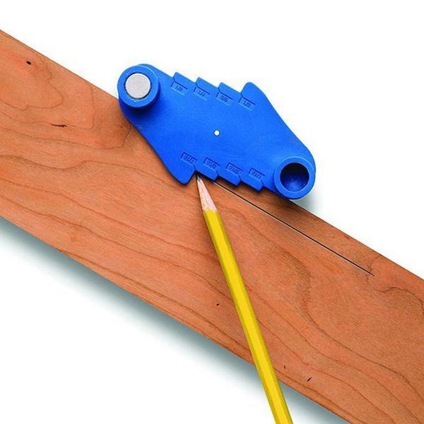 Portable Center Scriber Woodworking Scribe Finding Center Tool Suitable For Standard Woodcut Pencil Scriber