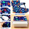 Adjustable Height Children's Dining Cushion, Portable, Removable, Washable High Chair/Booster Cushion for Kids, Chair Seat Pad, Mat, Fabric, with Stra
