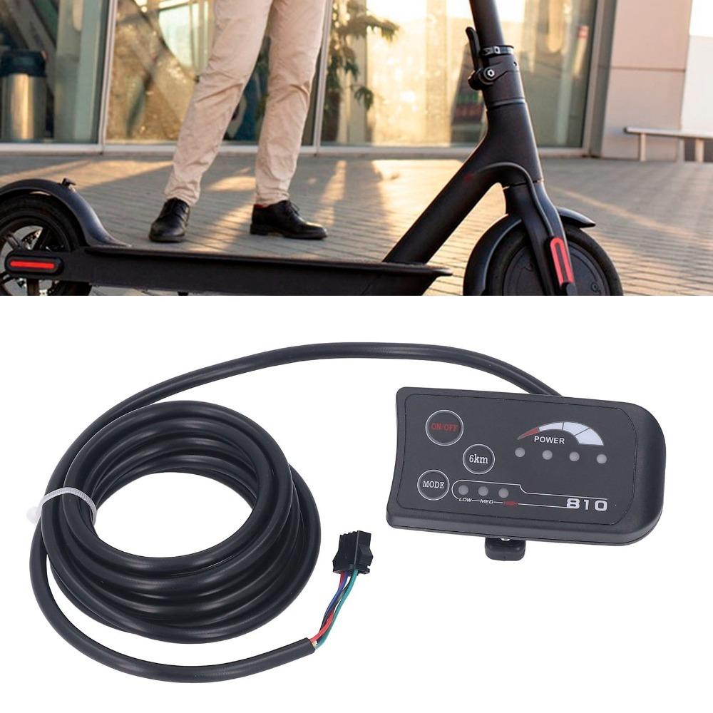 

4 Wire Cable S810 LED Panel 36V/48V Motor Controller Display Bike Modification 48V