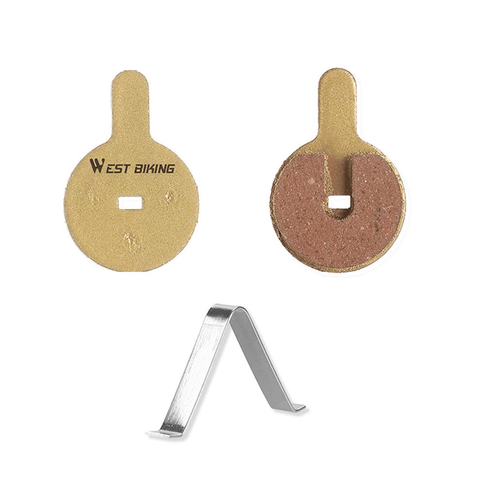 

Велосипедные дисковые тормозные колодки Полуметаллические тормозные колодки на медной основе Износостойкие тормозные детали для горного велосипеда Size E золотой