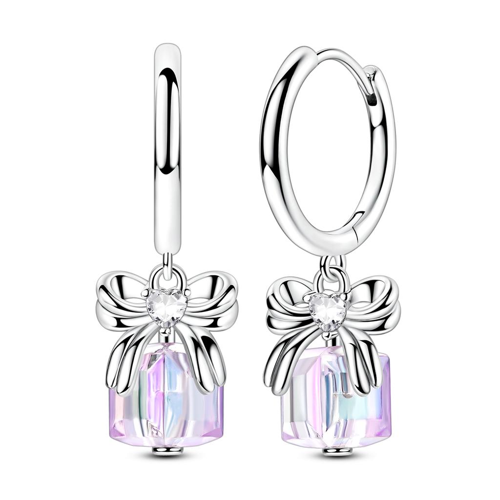 Butterfly Copper Hoop Earring For Woman Eardrop Original Earring Fine Jewelry Gift