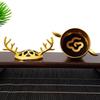 Incense Burner Auspicious Cloud Incense Burner Home Indoor Aromatherapy Ornament Creative Reindeer Incense Burner Alloy 7