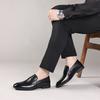 Fashion 2025 New Autumn Casual Loafers for Men Genuine Leather Business Dress Shoes Male Fashion Casual Black Designer Shoes Man