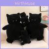 Dark Lightning Snorlax Plush Toy Soft Stuffed Animal Doll Cuddly Pillow For Girls
