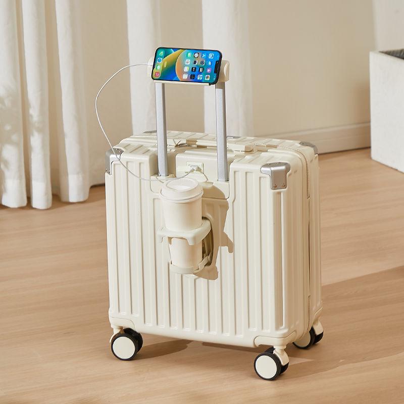 Stilvoller & Langlebiger Damen-Multifunktions-Reisekoffer mit Leise-Rollen